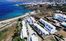 Myconos Beach in Mykonos stad